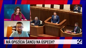 Štúdio 24 o tom, či má opozícia šancu odvolať ministra vnútra Šutaja Eštoka