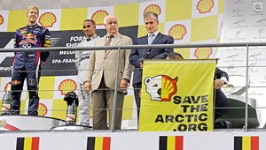 F1 VIDEO: Hnutie Greenpeace sa postaralo o rozruch v Spa