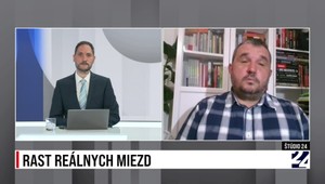 Štúdio 24: rast reálnych miezd