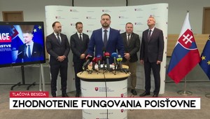 Tlačová beseda ministra Šaška: Hodnotenie svojho pôsobenia