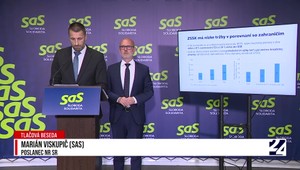 Tlačová beseda strany SaS o stave železničnej dopravy