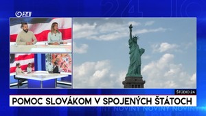 Štúdio 24: Pomoc Slovákom v Spojených štátoch
