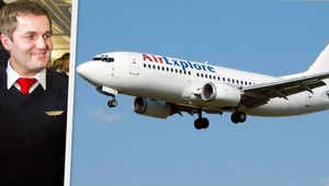 Druhý pilot Vratko Rohoň (38). Líder Iné Kafe doviezol hokejistov