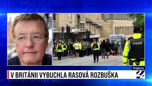 Štúdio 24: V Británii vybuchla rasová rozbuška