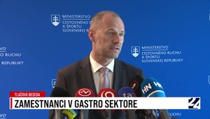 Tlačová beseda ministerstva cestovného ruchu o zamestnancoch v gastro sektore