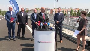 Tlačová beseda ministra Ráža: Otvorenie nového mosta