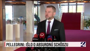 Tlačová beseda Petra Pellegriniho po hlasovaní o odvolávaní ministra vnútra