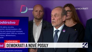 Tlačová beseda strany Demokrati o nových posilách