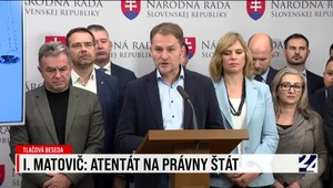 Tlačová beseda hnutia Slovensko o atentáte na právny štát
