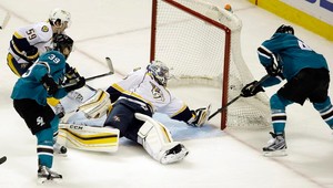 San José zničili Nashville v poslednej tretine, Faksa potiahol Dallas