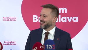 Tlačový brífing kandidáta na primátora Bratislavy Matúša Valla