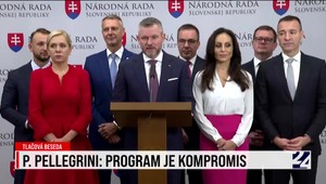 Tlačová beseda strany Hlas-SD: program vlády je kompromis