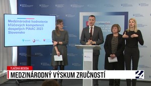 Tlačová beseda: Medzinárodný výskum zručností