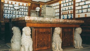 Mobiliár z lekárne Salvatore prežil monarchiu aj prvú republiku. Vráti sa tam, kam patrí