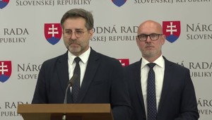 Tlačová beseda strany SaS o odvolávaní Martiny Šimkovičovej