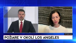 Štúdio 24: Požiare v okolí Los Angeles