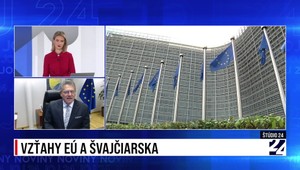 Štúdio 24: Maroš Šefčovič o vzťahoch EÚ a Švajčiarska