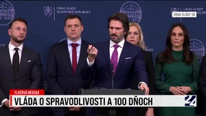 Tlačová beseda vlády o prvých 100 dňoch