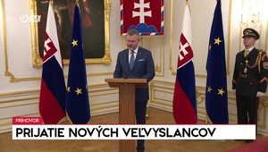 Príhovor prezidenta Pellegriniho pri prijatí nových veľvyslancov