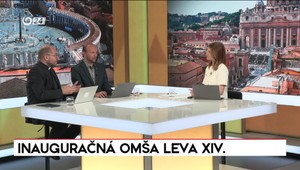 Štúdio 24 po inauguračnej omši pápeža Leva XIV.