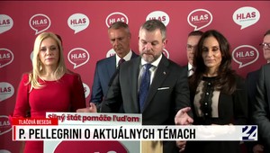 Tlačová beseda Petra Pellegriniho o aktuálnych témach
