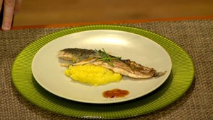 Morský vlk na citrónovej omáčke