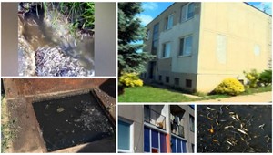 Zo žumpy pred bytovkou sa šíri zápach, Močenčania sú zúfalí