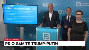 Tlačová beseda strany PS o samite Trump-Putin