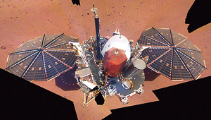 Selfie z Marsu: Sonda InSight na červenej planéte