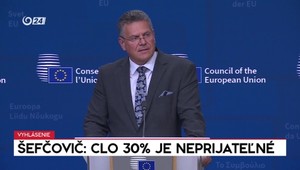 Vyjadrenie Maroša Šefčoviča k rokovaniam o proticlách voči USA