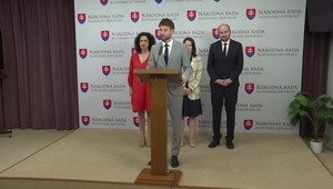 Tlačová beseda strany Progresívne Slovensko o aktuálnom dianí v NR SR