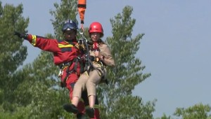 Skúsili sme na vlastnej koži: Takto prebieha záchrana zo vzduchu v nedostupnom teréne