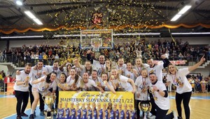 História prepísaná, novými basketbalovými majsterkami sú Piešťanské Čajky