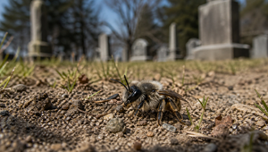 Výskumníci nazreli pod cintorín. Objavili 5,65 miliónov včiel