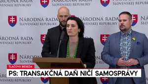 Tlačová beseda PS: Transakčná daň ničí samosprávy