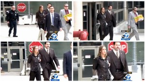 AUTENTICKÉ ZÁBERY. Únoskyňu detí Pfeifer zatkli na letisku v LA