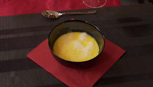 Dezert: Ohnivý sneh