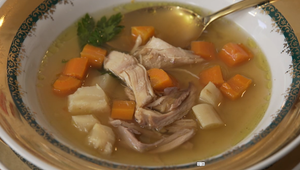 Polievka: Utopený hraboš