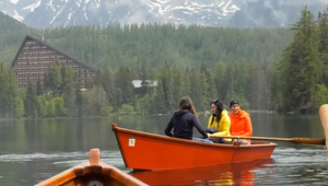 VIDEO: Na Štrbskom Plese sa opäť člnkuje