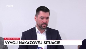 Tlačová beseda ministra Takáča: Vývoj nákazovej situácie