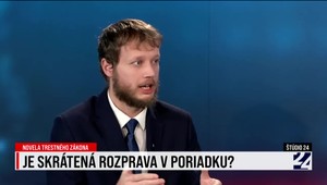 Štúdio 24: Je skrátená rozprava v poriadku?