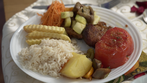 Hlavné jedlo: Krk na zelenine