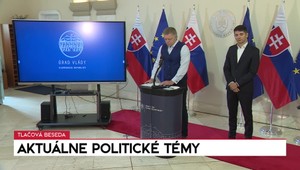 Tlačová beseda premiéra Fica o aktuálnych témach