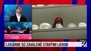 Štúdio 24 o tom, že lekárne sú zahltené starými liekmi