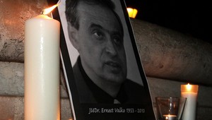 Záznam z rozlúčky s Ernestom Valkom