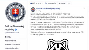 Daňove podvody - muža známeho pre kamery na hlave obvinila polícia