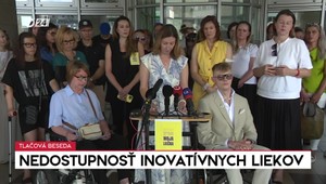 Tlačová beseda o nedostupnosti inovatívnych liekov