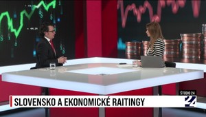 Štúdio 24: Slovensko a ekonomické ratingy