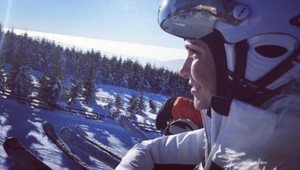 Sexi aj na svahu! Verešová vie, ako upútať pozornosť