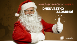 Mikulášsky darček od HUSTE.tv! Nedeľa zadarmo